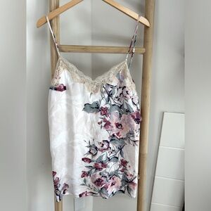 In Bloom Satin Nightgown